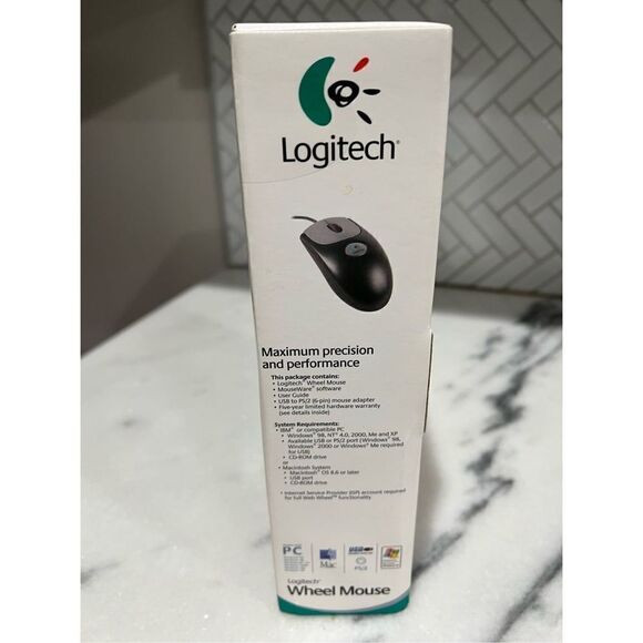 Logitech wheel mouse 2x optical - Picture 2 of 4